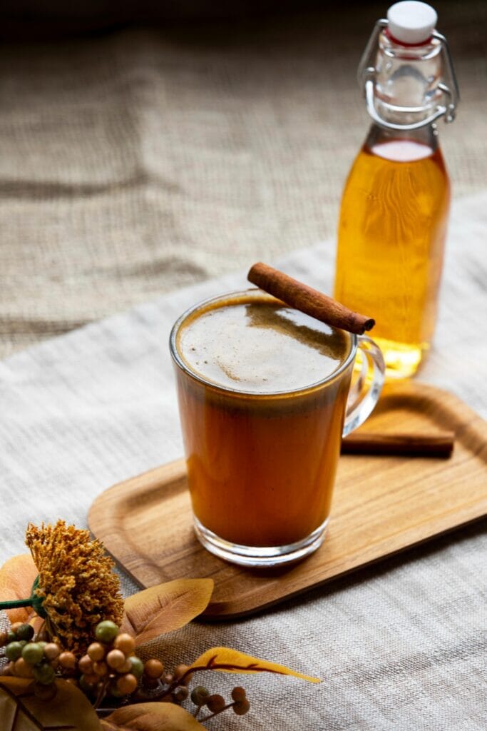 Hot Buttered Houjicha Chai