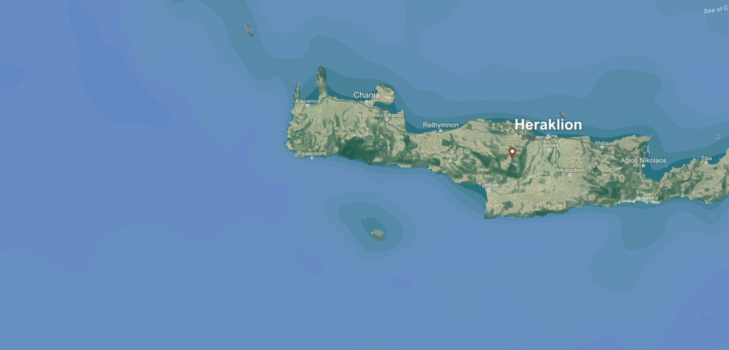 Greece background map desktop