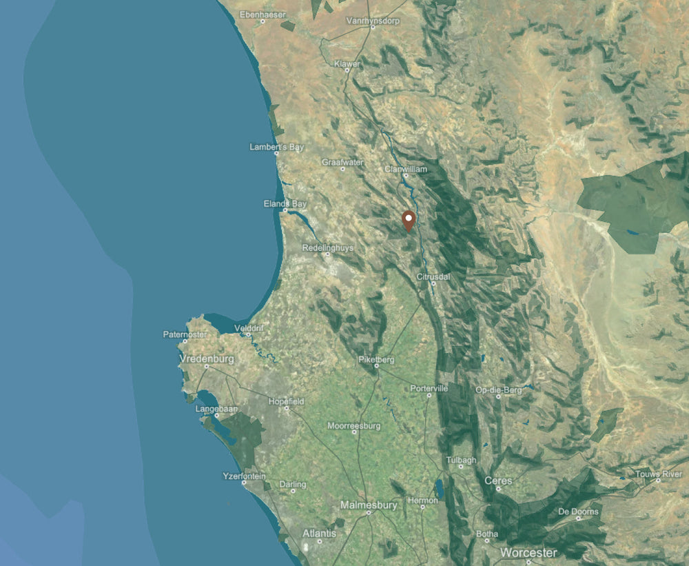 Cederberg Mountains background map mobile