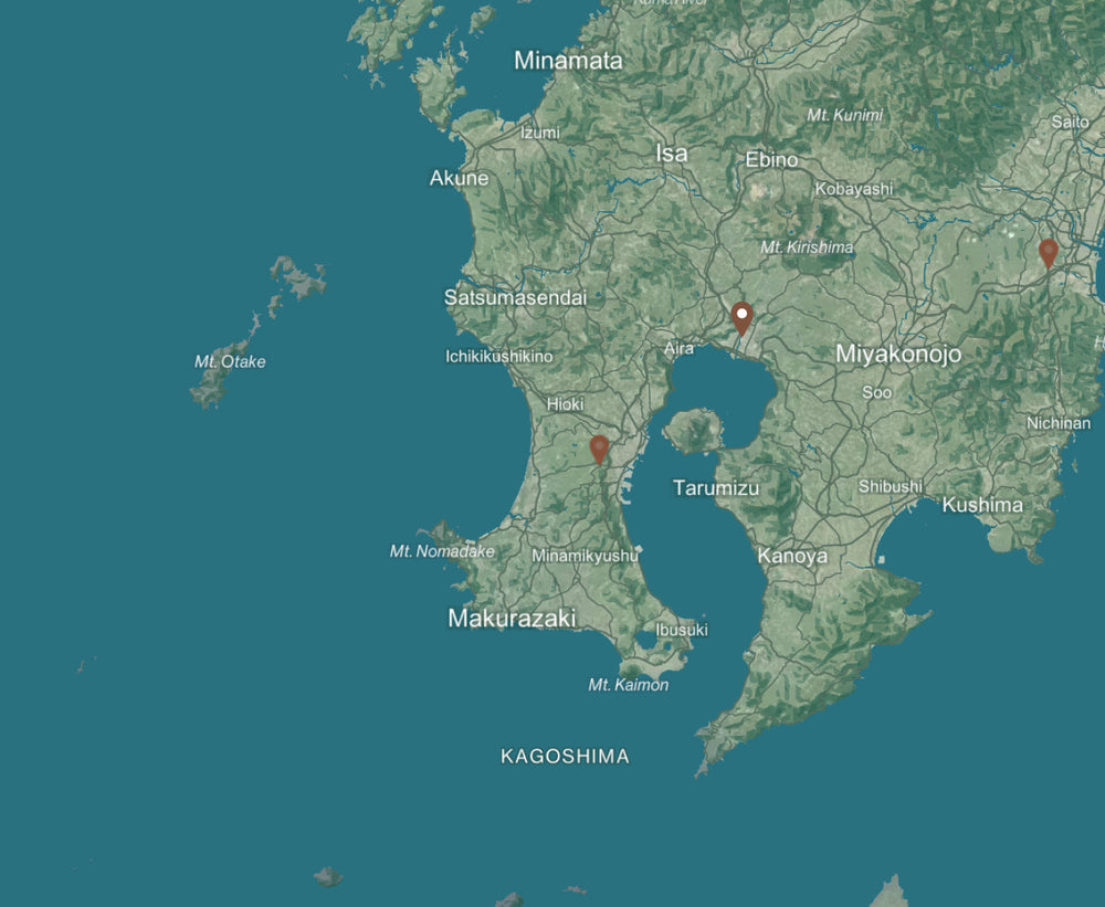 Kirishima Mountain background map mobile