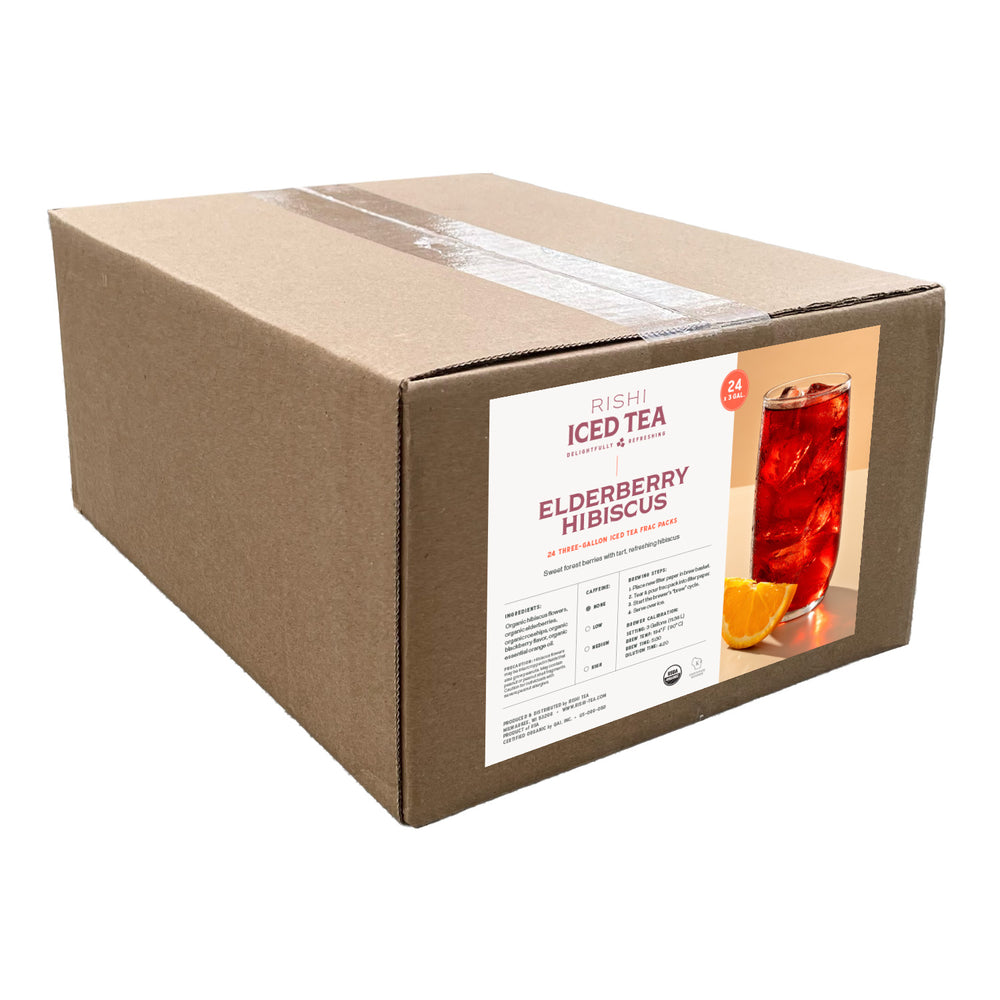 Elderberry Hibiscus Iced Tea
