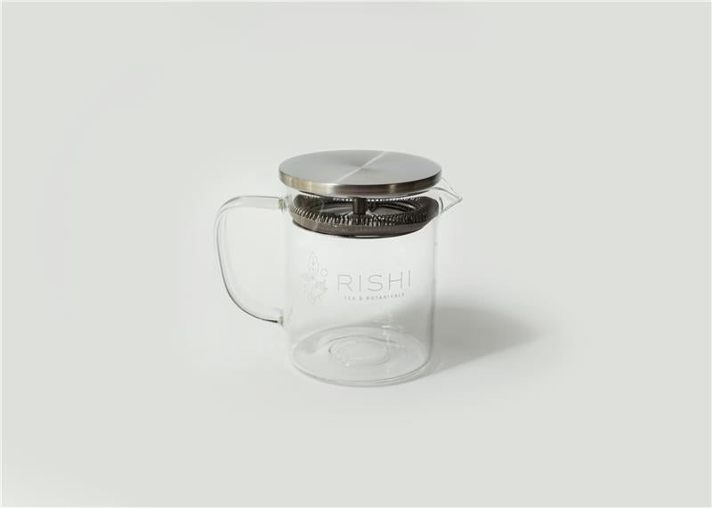 Flat Top Simple Brew Loose Leaf Teapot