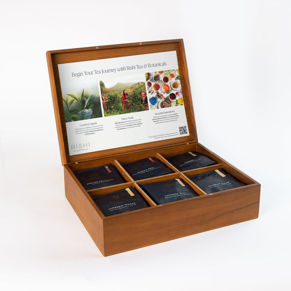 Six Tea Sachet Presentation Box